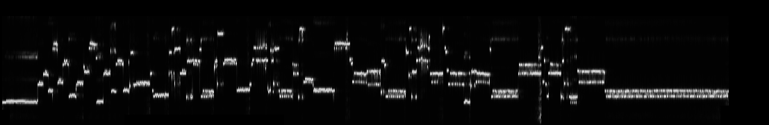 Sound visualization of the Transition I–II recording